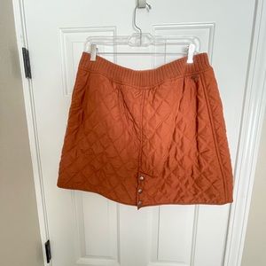 Prana quilted skirt